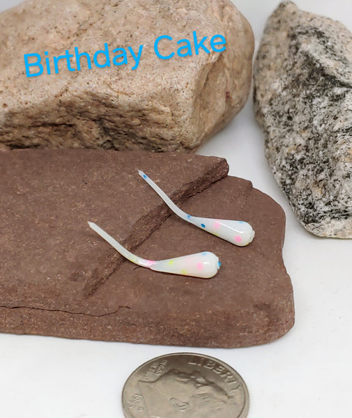 .9" Little Ben Whip Tail - BIRTHDAY CAKE 002