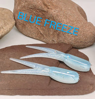 1.75" Double Tap Split Tail Shad - Blue Freeze 013