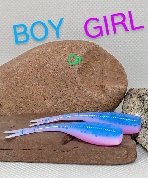 2" STINGER TUNA TAIL SHAD - Boy or Girl? - 015