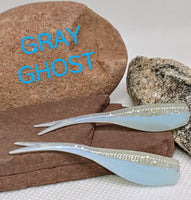 2" STINGER TUNA TAIL SHAD - Gray Ghost - 040