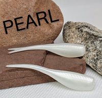 2" STINGER TUNA TAIL SHAD - Pearl -