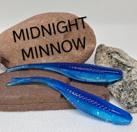 3" StrollR ShaD - Midnight Minnow - 040