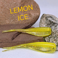 2" STINGER TUNA TAIL SHAD - Lemon Ice - 104