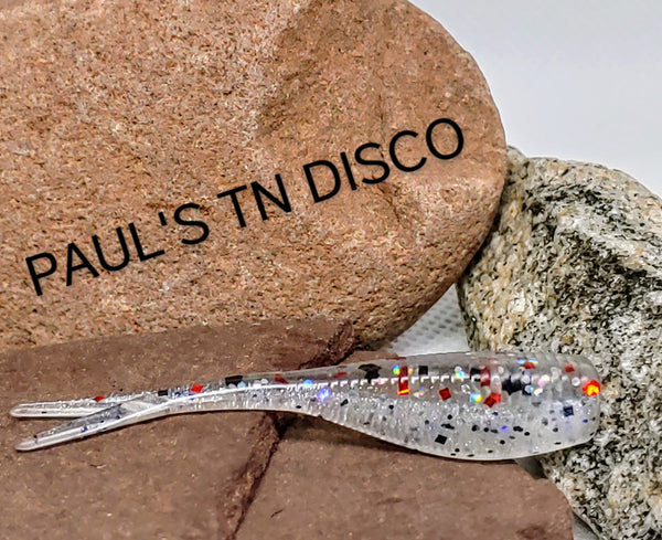 Tickle Tail Shad 2" - Paul's TN Disco