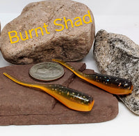 Tickle Tail Shad 2" - Burnt Shad 077