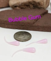 .9" Little Ben Whip Tail - BUBBLE GUM 006