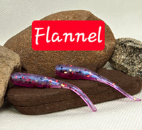 Tickle Tail Shad 2" - Flannel