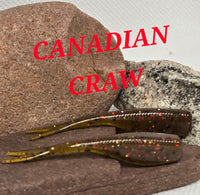 2" STINGER TUNA TAIL SHAD - CANADIAN CRAW - 164