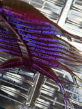 2" STINGER TUNA TAIL SHAD - Purple Top Turnip - 155