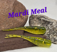 2" STINGER TUNA TAIL SHAD - Mardi Meal - 162