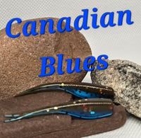 2" STINGER TUNA TAIL SHAD - Canadian Blues - 161