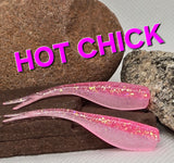 2" STINGER TUNA TAIL SHAD - HOT CHICK - 176