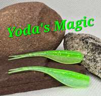 2" STINGER TUNA TAIL SHAD - YODA'S MAGIC - 081