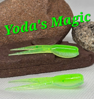 1.75" Double Tap Split Tail Shad - YODA'S MAGIC 016