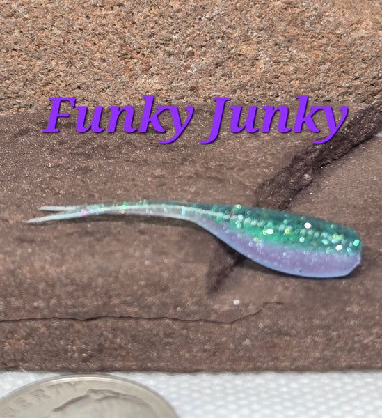 1.2" Stinger Tuna Tail Shad - Funky Junky - 000