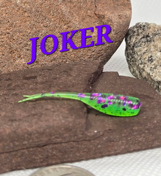 1.2" Stinger Tuna Tail Shad - JOKER - 034