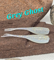 1.2" Stinger Tuna Tail Shad - GRAY GHOST - 035