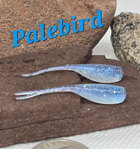 1.2" Stinger Tuna Tail Shad - PALEBIRD - 037