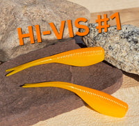 2" STINGER TUNA TAIL SHAD - Hi-Vis #1 - 170
