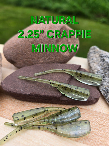 Crappie Minnow 2.25" - NATURAL - 0XX