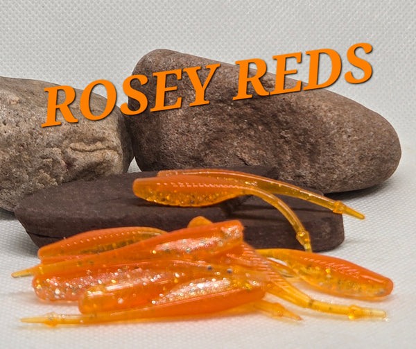 Pin Point Minnow 2" - ROSEY REDS 052