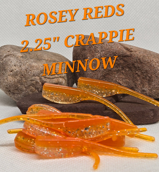 Crappie Minnow 2.25" - ROSEY REDS 052