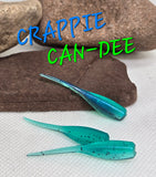 2" STINGER TUNA TAIL SHAD - CRAPPIE CAN-DEE 020