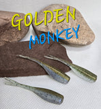 2" STINGER TUNA TAIL SHAD - GOLDEN MONKEY 004
