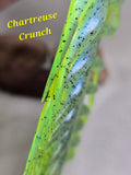 2" STINGER TUNA TAIL SHAD - CHARTREUSE CRUNCH WIS028
