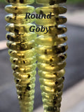 4.5" CURL TAIL RING WORM - ROUND GOBY