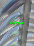 2" STINGER TUNA TAIL SHAD - OIL SLICK SH022