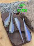 2" STINGER TUNA TAIL SHAD - OIL SLICK SH022