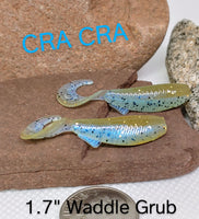 1.7" Waddle Grub - Cra Cra