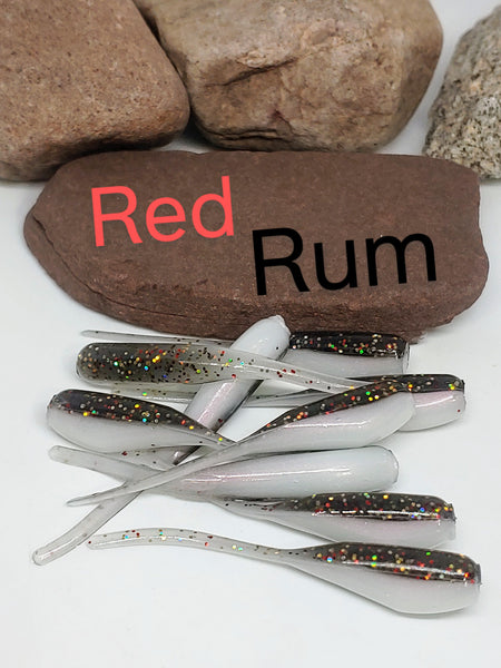 Tickle Tail Shad 2" - Red Rum 061