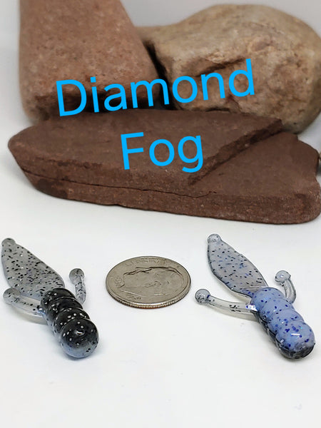 1.75" Mini Beaver - Diamond Fog 015