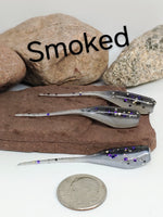 Tickle Tail Shad 2" - Smoked 087