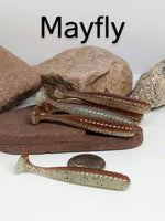 Swim Grub Bat Tail 2" - MAYFLY