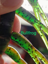Load image into Gallery viewer, 1.75&quot; Double Tap Split Tail Shad - Bullfrog
