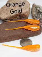 Tickle Tail Shad 2" - Orange Gold