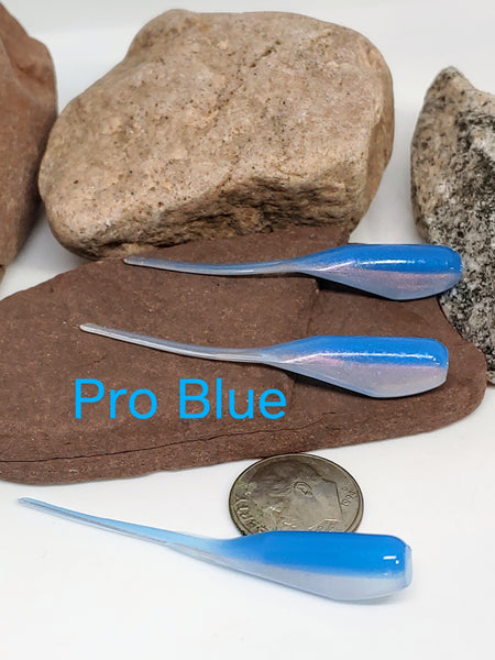 Tickle Tail Shad 2" - Pro Blue 084