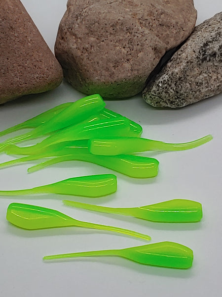 Tickle Tail Shad 2" - Bandit Special GLOW 005