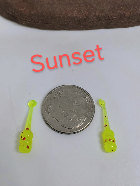 3/4" Panfish Saucer - Sunset 028