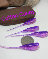 Tickle Tail Shad 2" - Cotton Candy 025