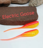 Tickle Tail Shad 2" - Electric Goose 032