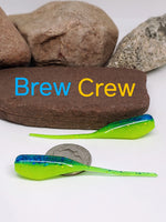 Tickle Tail Shad 2" - Brew Crew 017